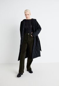 Vero Moda VMSASHA LONG COAT - Vinterkåpe / -frakk - black