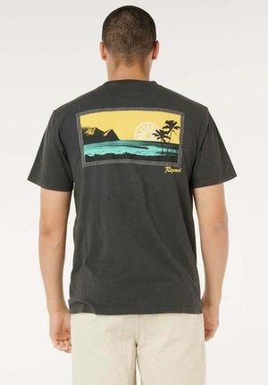 SUNSET MOD CALI - T-shirt print - washed black