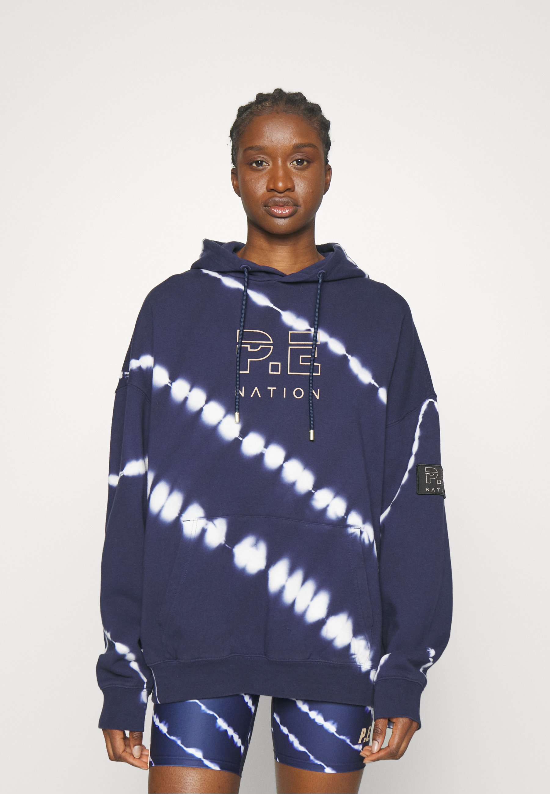 P.E Nation ODYSSEY HOODIE - Hoodie - dark blue - Zalando.co.uk