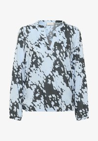 Unselected, grey blue graphic cloud