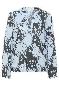 DITTE - Pluus - grey blue graphic cloud