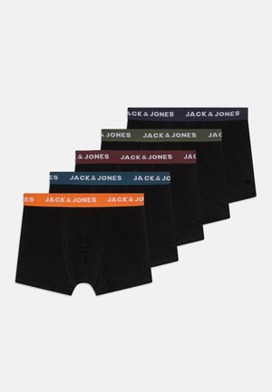 Jack & Jones Junior JACOLIVER SOLID TRUNKS JNR 5 PACK  - Trunks - black