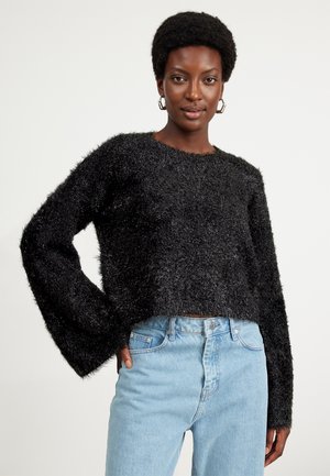 Gestuz MATTIANIGZ CROPPED  - Džemperis - black