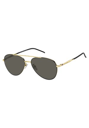 Sonnenbrille - schwarz gold