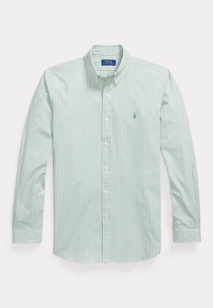Polo Ralph Lauren, CUSTOM FIT STRIPED STRETCH POPLIN SHIRT - Pluus - mint/white