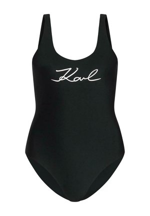 KARL LAGERFELD, SIGNATURE - Plavky - black
