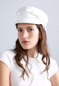 Embellished Bow Tie Baker Boy Cap - Beanie, image 2 of 7