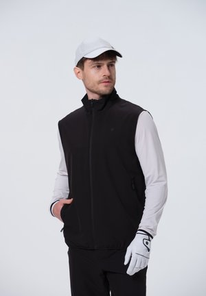 HAATILA - Waistcoat - schwarz