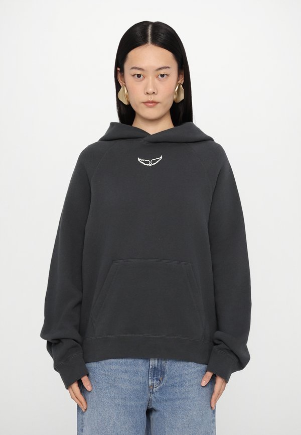 GEORGY PHOTO TAPE STRASS - Sweatshirt - carbone