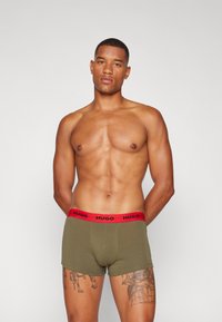 HUGO 3 PACK - Chiloți boxer - multi coloured/red