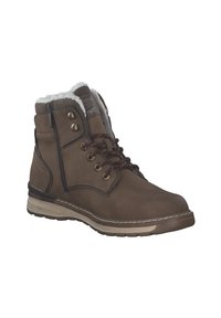 Mustang Bottines à lacets - braun brown