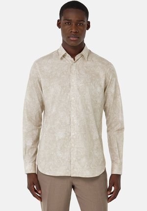 Boggi Milano REGULAR FIT - Camisa - beige