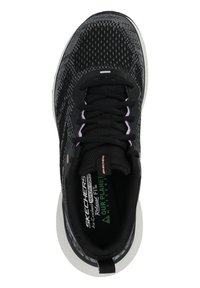 Skechers EVERYDAY CITIZEN - Sneakers laag - black knit   lavender trim