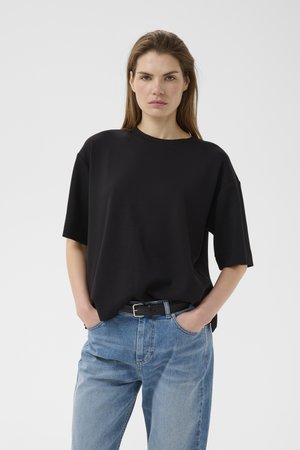 InWear PANNIEIW OVERSIZE TSHIRT - Lihtne T-särk - black