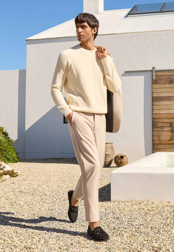 WOOL LOAFER - Bootsschuh - schwarz