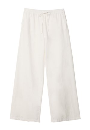 Stradivarius Stoffhose - white