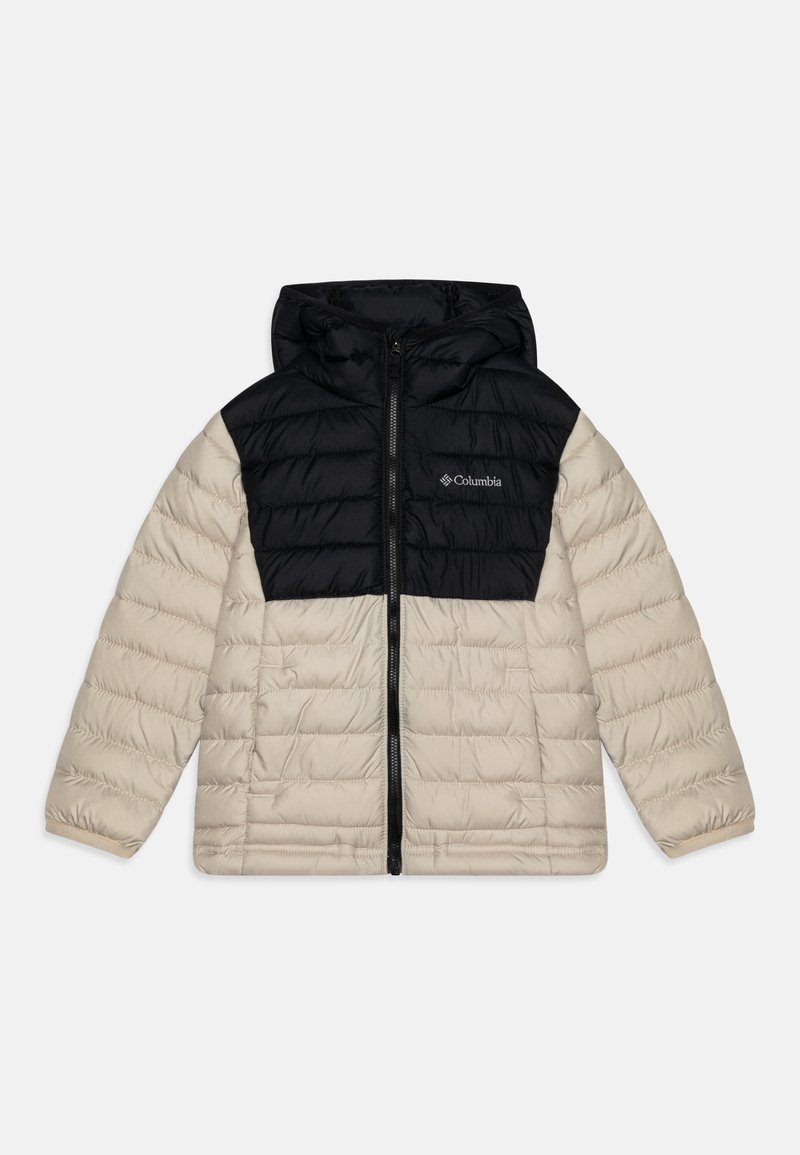 Columbia POWDER LITE HOODED JACKET UNISEX - Lengva striukė - dark stone/bla