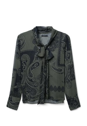 FIOCCO FANTASIA PAISLEY - Blouse - var verde militare