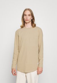 Jack & Jones JJENOA TEE O NECK - Camisola de manga comprida - beige