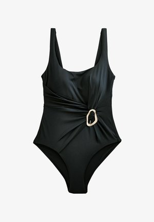 Next, SWIMSUIT - Swimsuit - black gold hardware