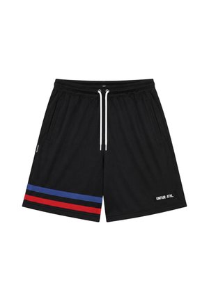 UNFAIR ATHLETICS, DMWU ATHLETIC SHORTS - Jogginghose - black red blue