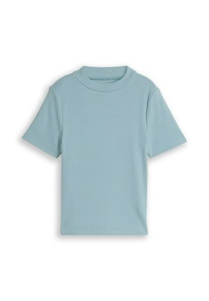 TOM TAILOR, TOM TAILOR T-SHIRT MIT RIPP - T-shirt basic - tourmaline