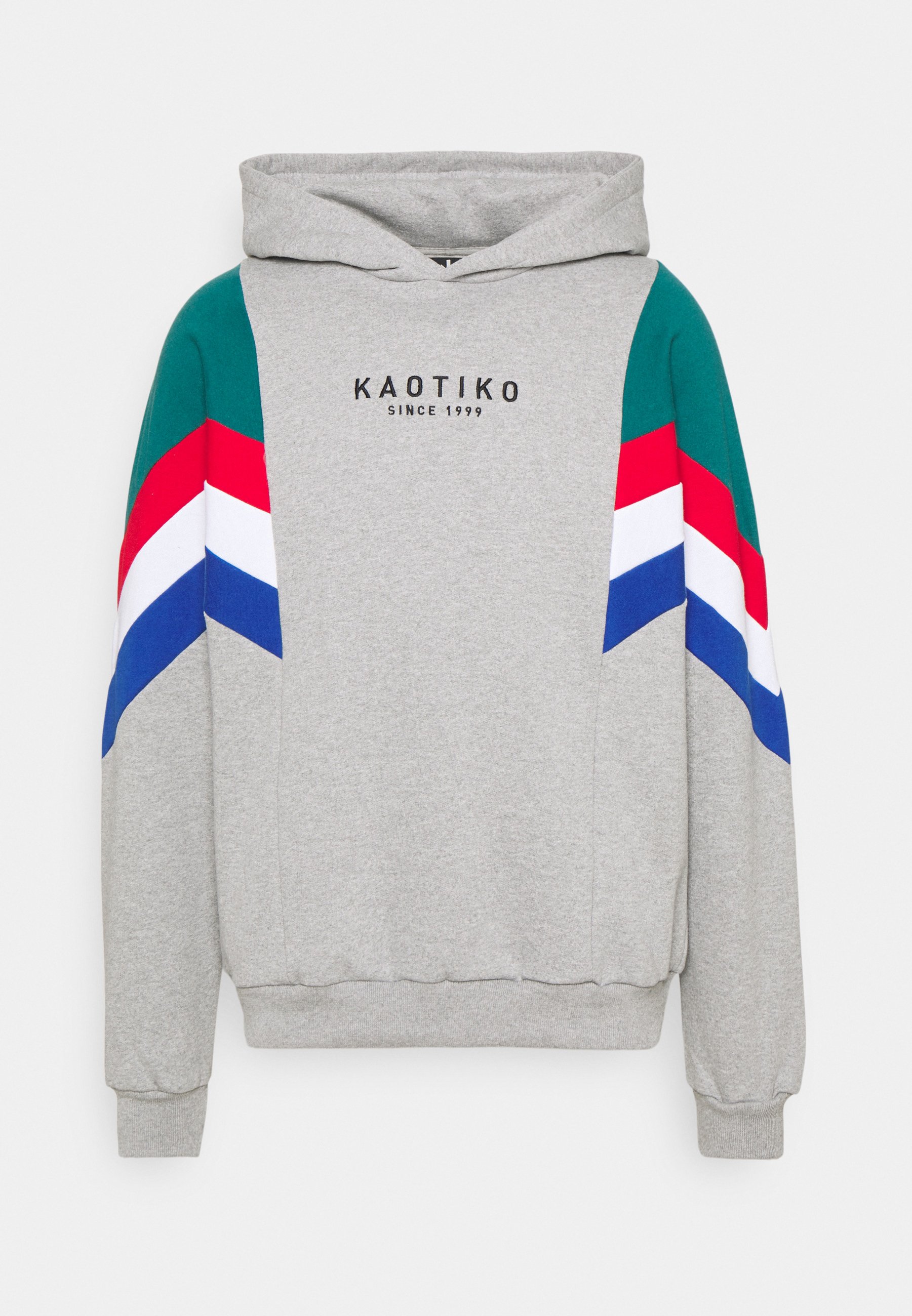 Kaotiko SUD CAP EWAN - Sportinis megztinis - grey/green/pilka - Zalando.lt