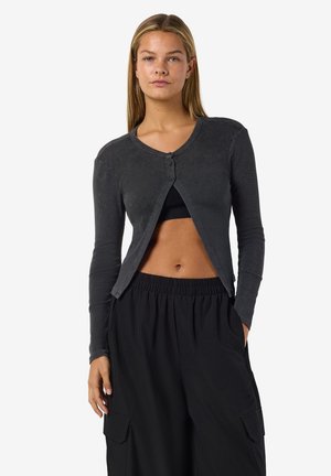 NMMAYA WASHED CARDIGAN - Ζακέτα - black