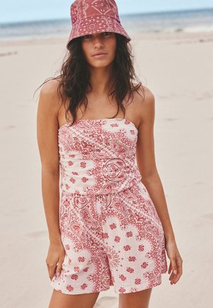 Next, Tuta jumpsuit - cream pink paisley
