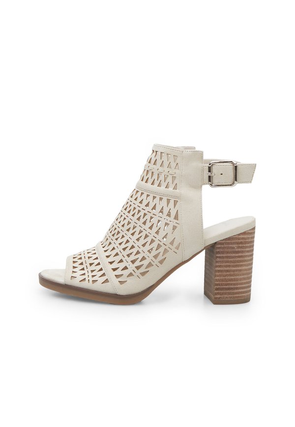 High Heel Peeptoe - grigio