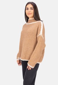 Seasons of April JOLIE - Strickpullover - hellbraun