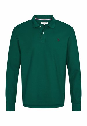 U.S. Polo Assn. BRETT LONG SLEEVE  - Polo majica - rain forest