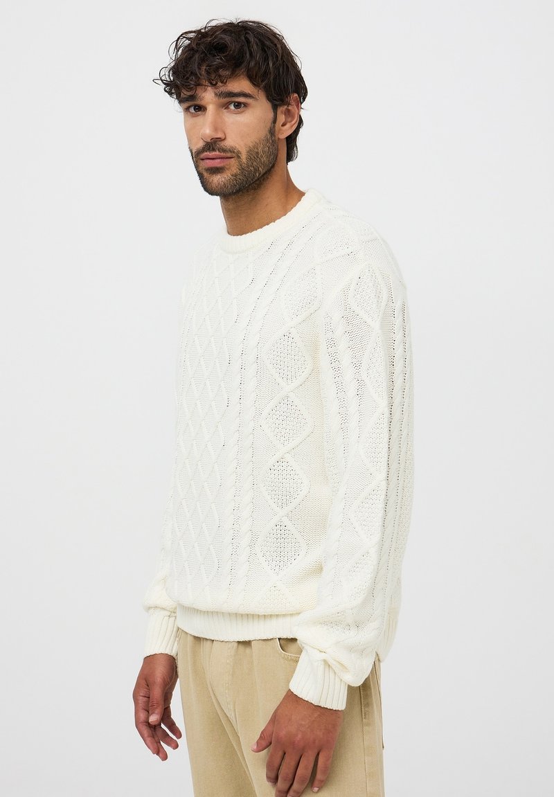 Terranova Maglione - bianco lana