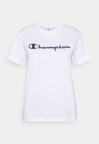 BASICS CREWNECK LARGE LOGO - T-shirts print - white
