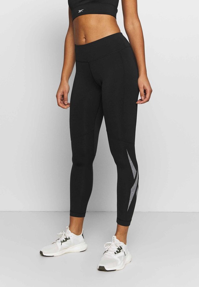 LOGO - Tights - black