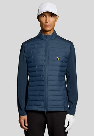 Lyle & Scott, LYLE & SCOTT LIGHT JACKETS HYBRID QUILTED FULL ZIP GOLF JACKET - Giacca da mezza stagione - x ryder blue