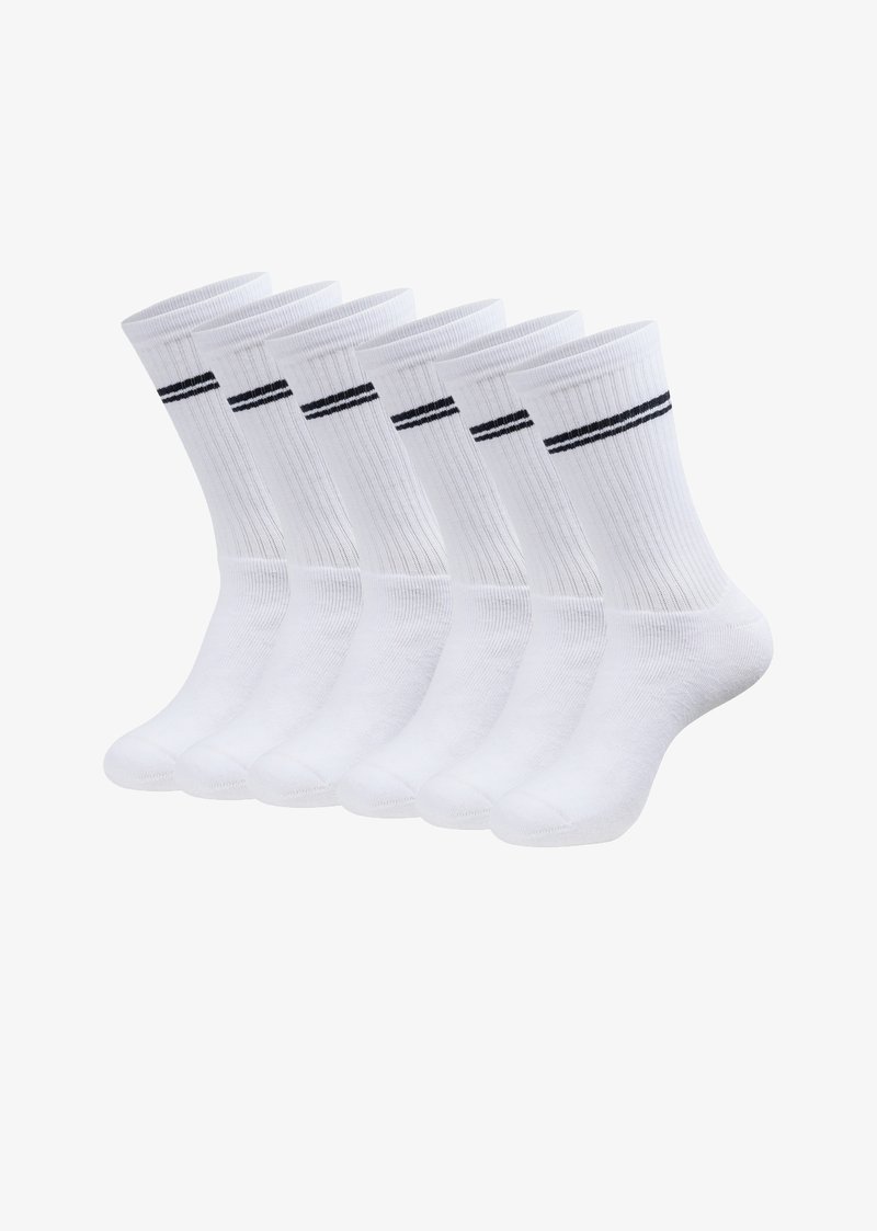 INDICODE JEANS INLOUIS 6 PAAR - Calze - white