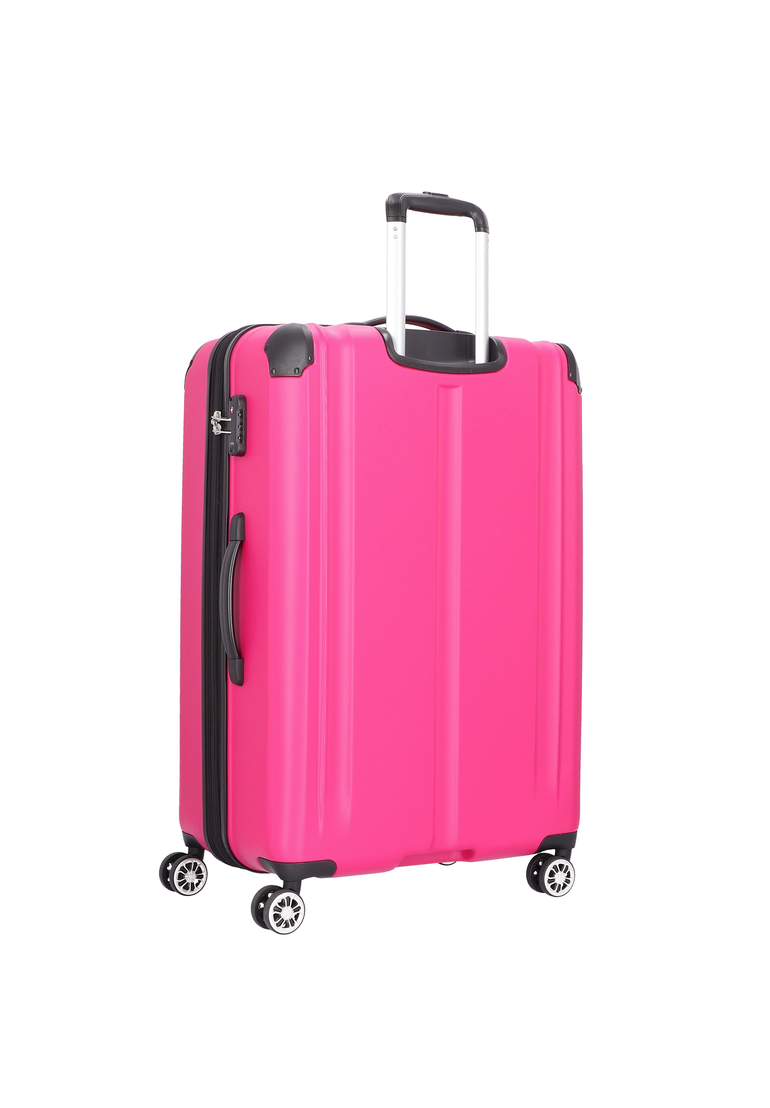 Travelite CITY 4-ROLLEN KOFFERSET 3TLG. - Kofferset - beere/pink - Zalando .de