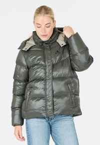 Whistler GEWATTEERD - Snowboardjas - zwart