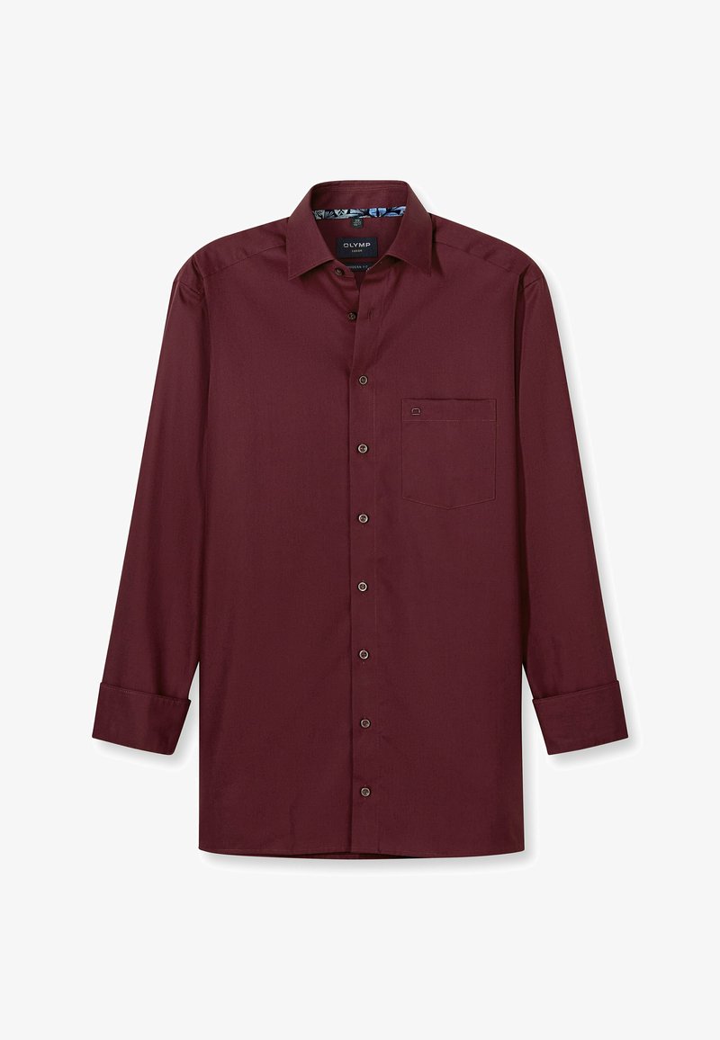 OLYMP Luxor MODERN FIT,NEW KENT - Hemd - bordeaux
