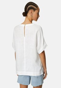 Marks & Spencer PURE LINEN RELAXED - Blusa - white