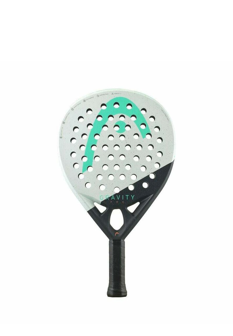 Head GRAVITY PRO - Racchetta da padel - hellgrau schwarz türkis