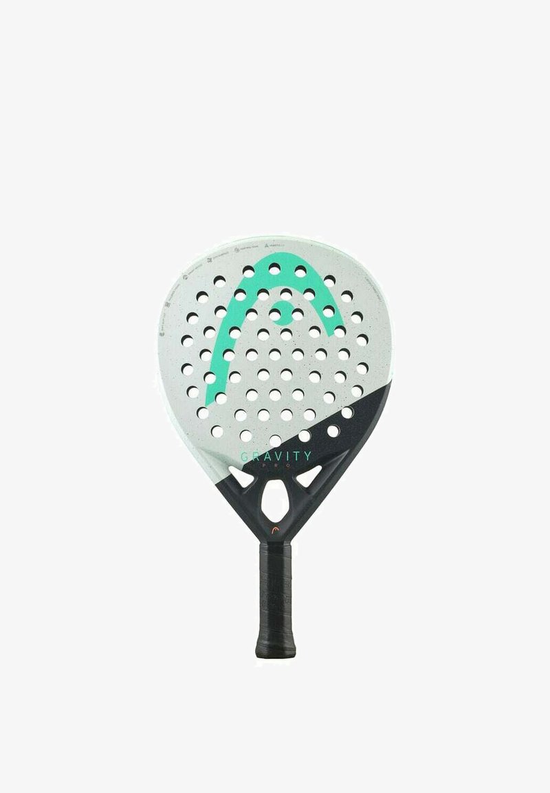 Head GRAVITY PRO - Padelracket - hellgrau schwarz türkis