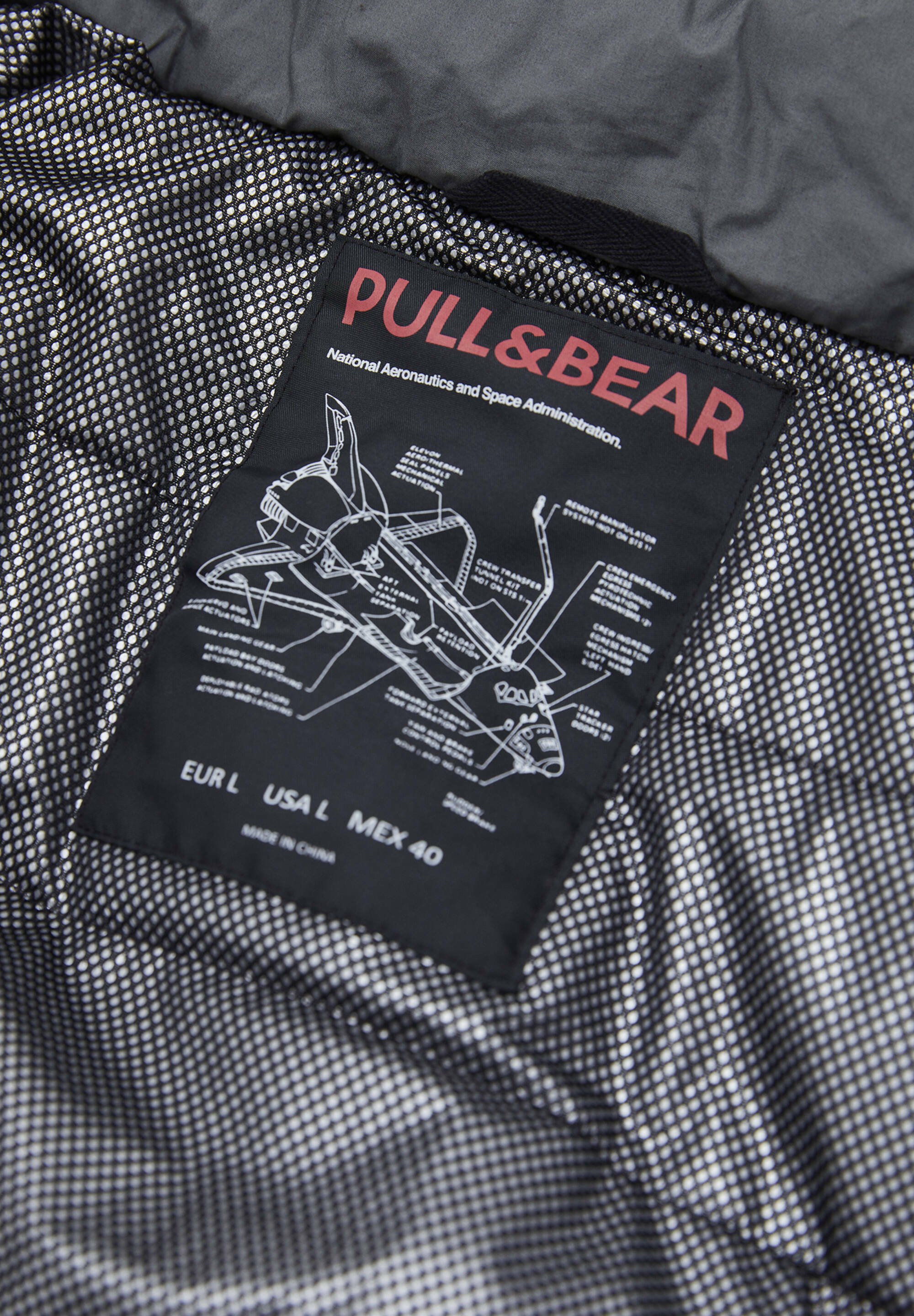 doudoune noir pull and bear