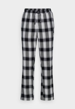 CORE PYJAMA PANTS - Pantalón de pijama - black/white