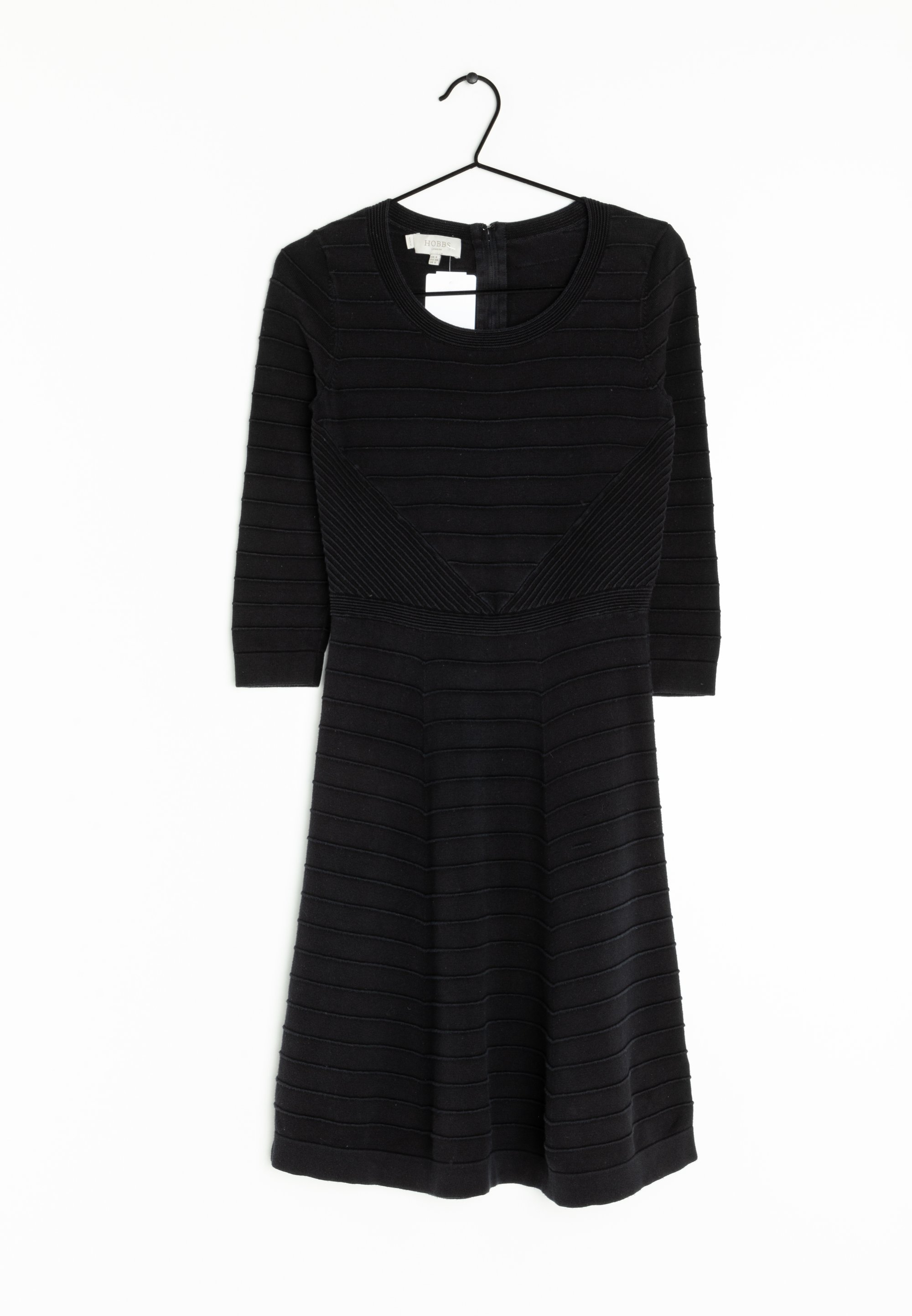Hobbs Jumper dress - black - (Pre-owned) - Zalando.ie