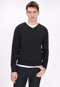 Mo - Strickpullover - navy melange Thumbnail-Bild 1