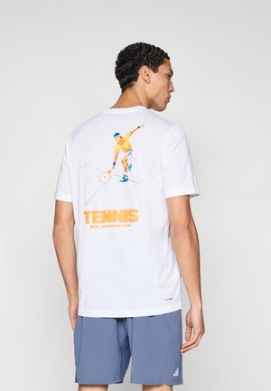 HOT EGG GRAPHIC TEE - Camiseta deportiva - white