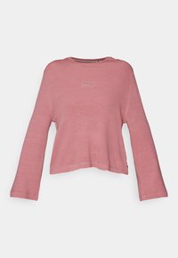 Pikkade varrukatega topp - light/pastel red