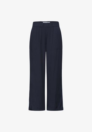 Street One Studio, WIDE LEG CULOTTE IM LOOSE FIT MIT PIPING - Pantalones - midnight muse